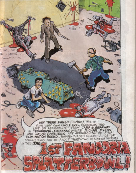 Old Comic In Fangoria Magazine Splatt10