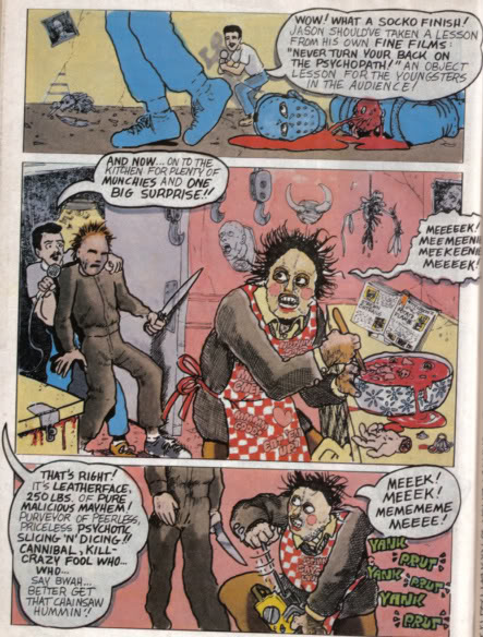 Old Comic In Fangoria Magazine Splatt13